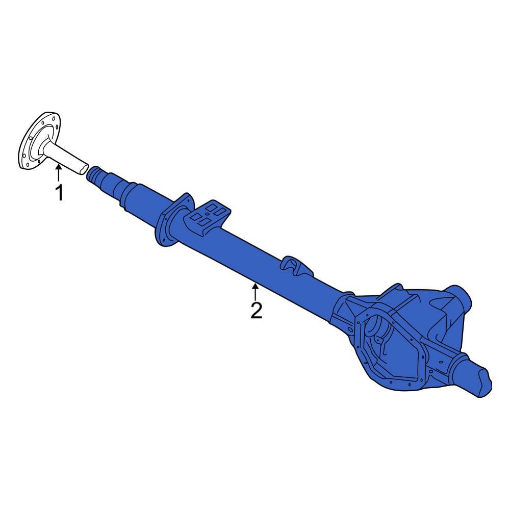 Ford OE F2UZ4010E Rear Differential Housing
