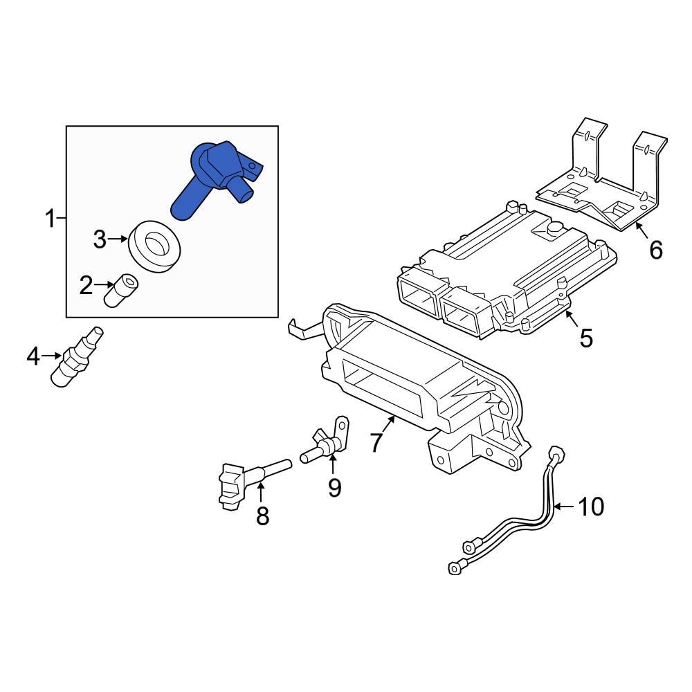 Ford OE BL3Z12029C - Direct Ignition Coil