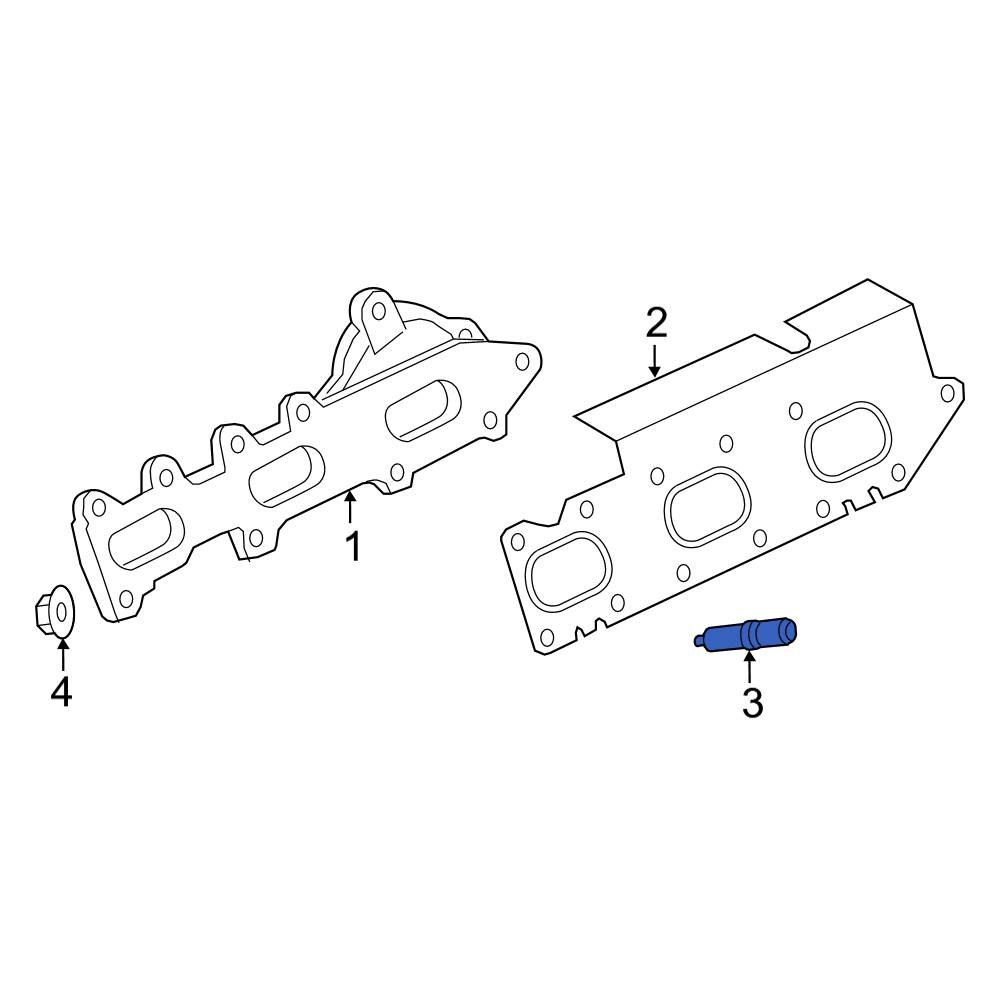 Ford OE W719078S900 Exhaust Manifold Stud