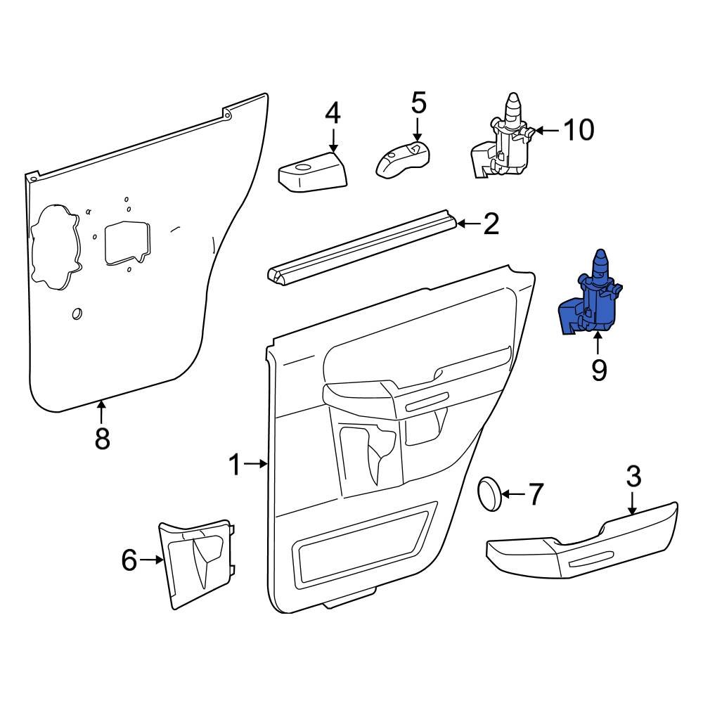 Ford OE 1L2Z13713AA Front Door Jamb Switch