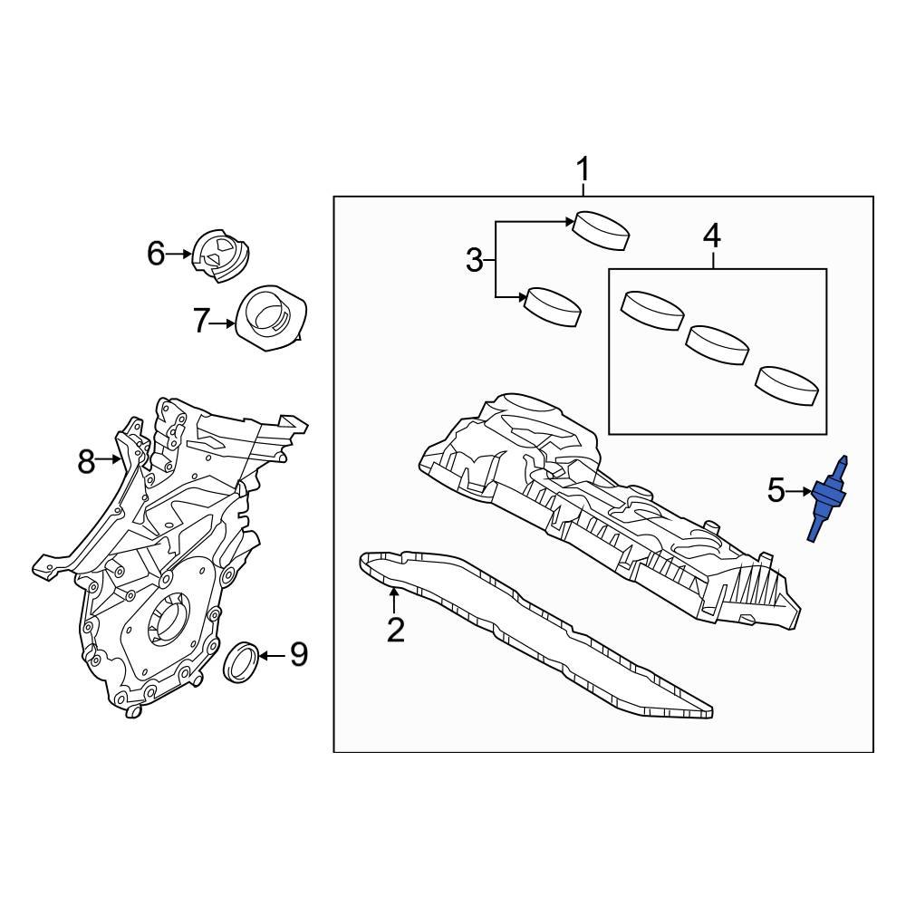 Ford OE FG1Z00812A Engine Valve Cover Grommet