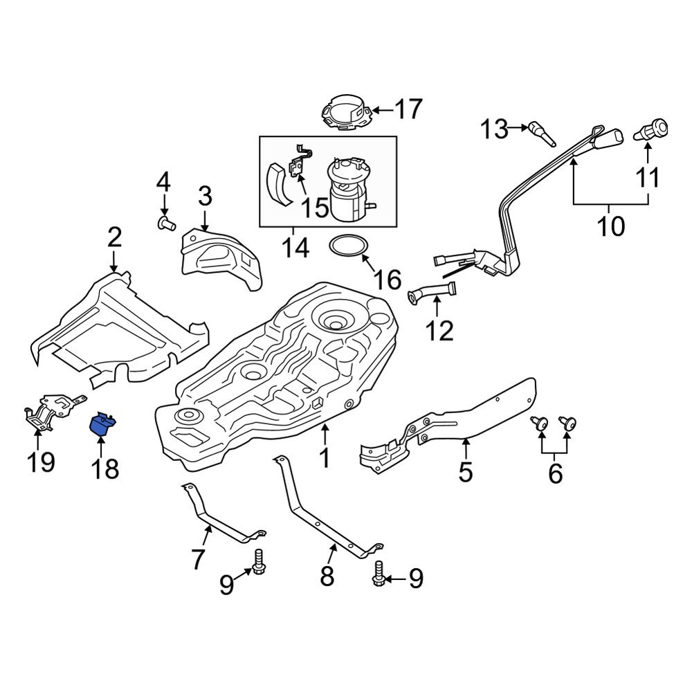 ford-oe-hl3z9d370c-fuel-pump-driver-module