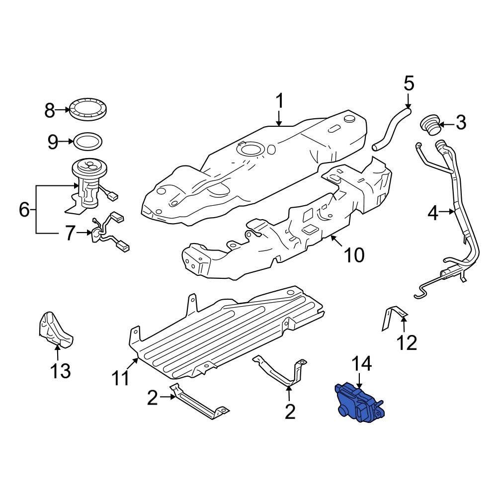 Ford OE 6C2Z9D372A Fuel Pump Driver Module