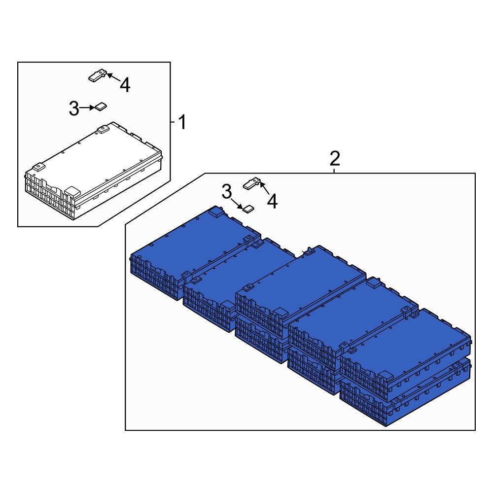 Ford OE NL3Z10D672A Rear Drive Motor Battery Pack