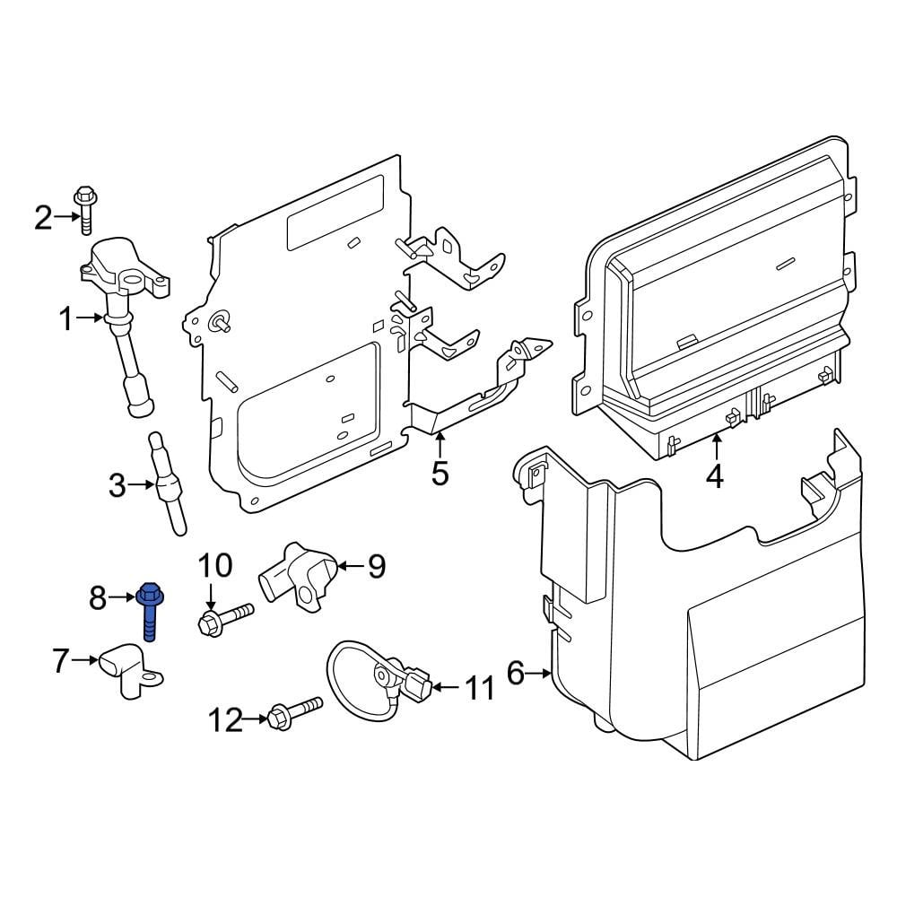 Ford OE W500214S300 Engine Camshaft Position Sensor Bolt