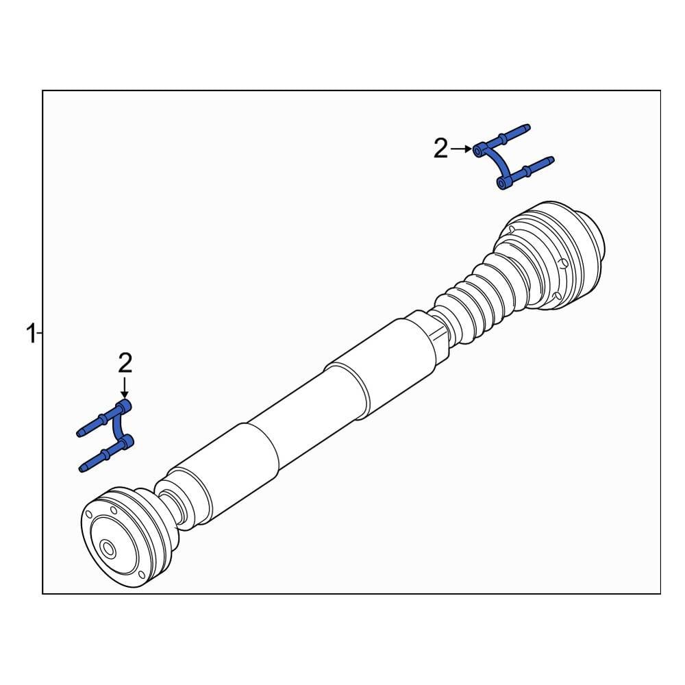 Ford OE JB3Z4B496B Drive Shaft Bolt