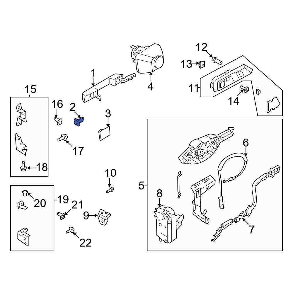 ford-oe-w719316s450b-rear-outer-exterior-door-handle-bolt