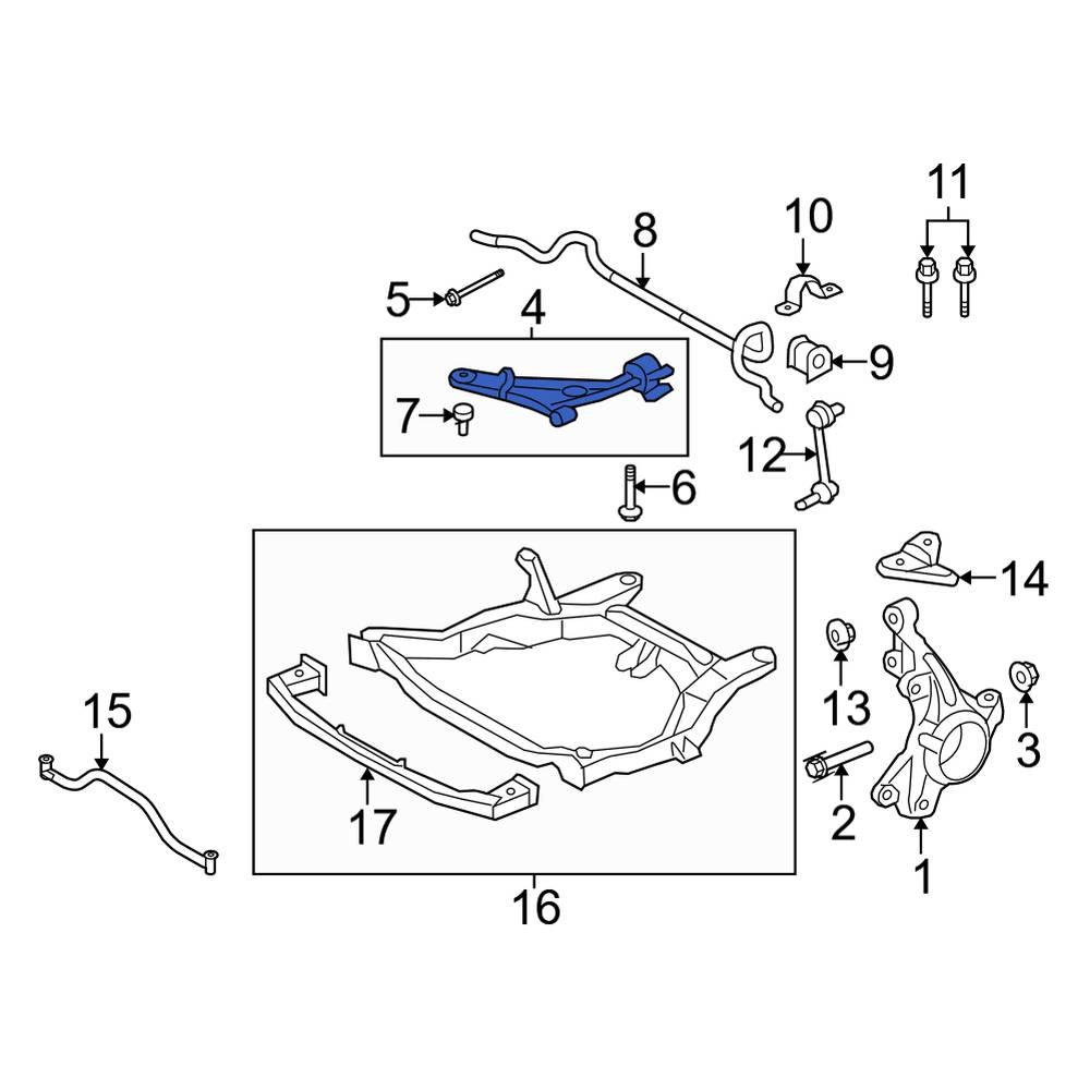 Suspension & Steering Car & Truck Parts Control Arms & Parts NEW GENUINE FORD OEM REAR