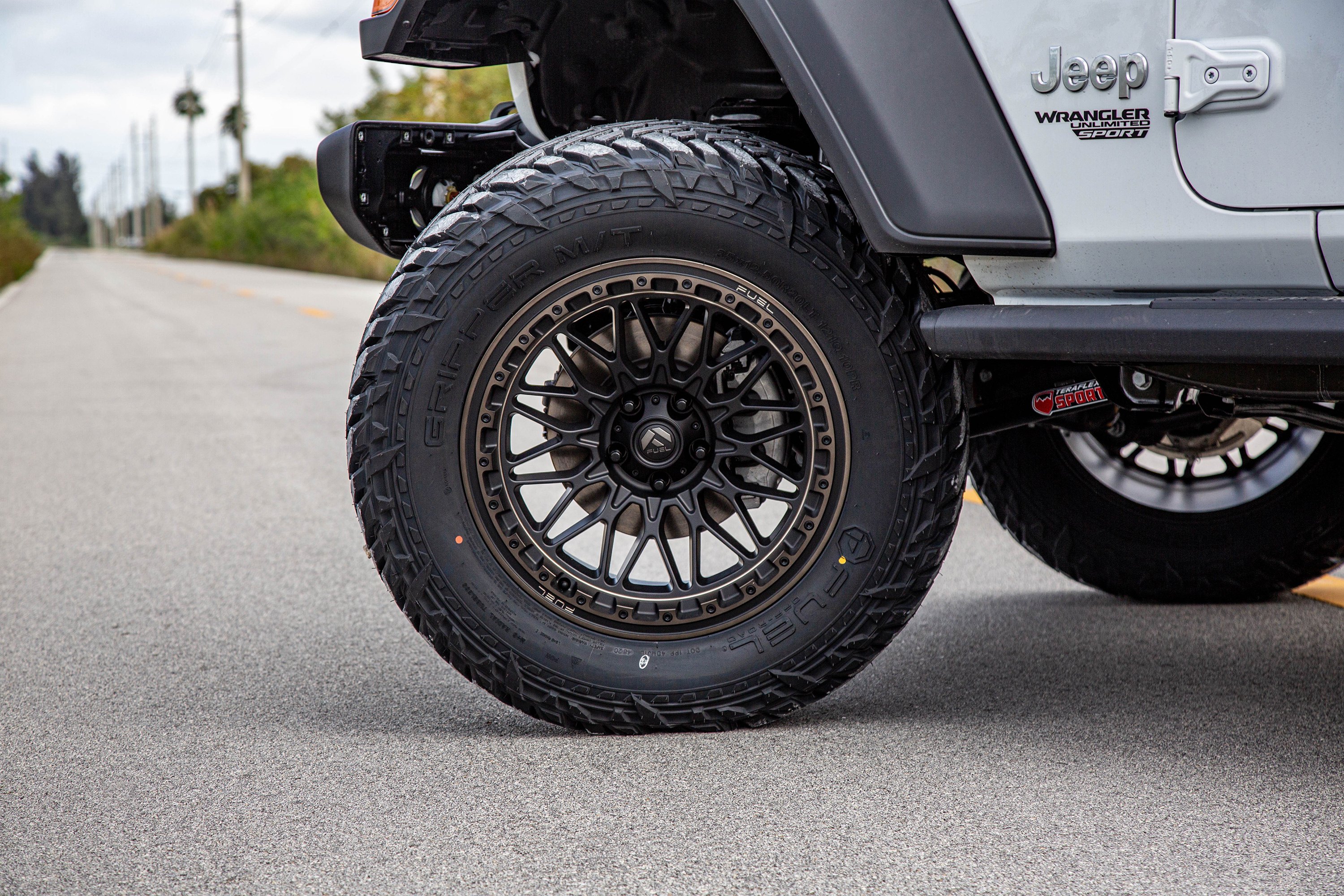 FUEL® D759 TRIGGER Wheels Matte Black with DDT Face Rims