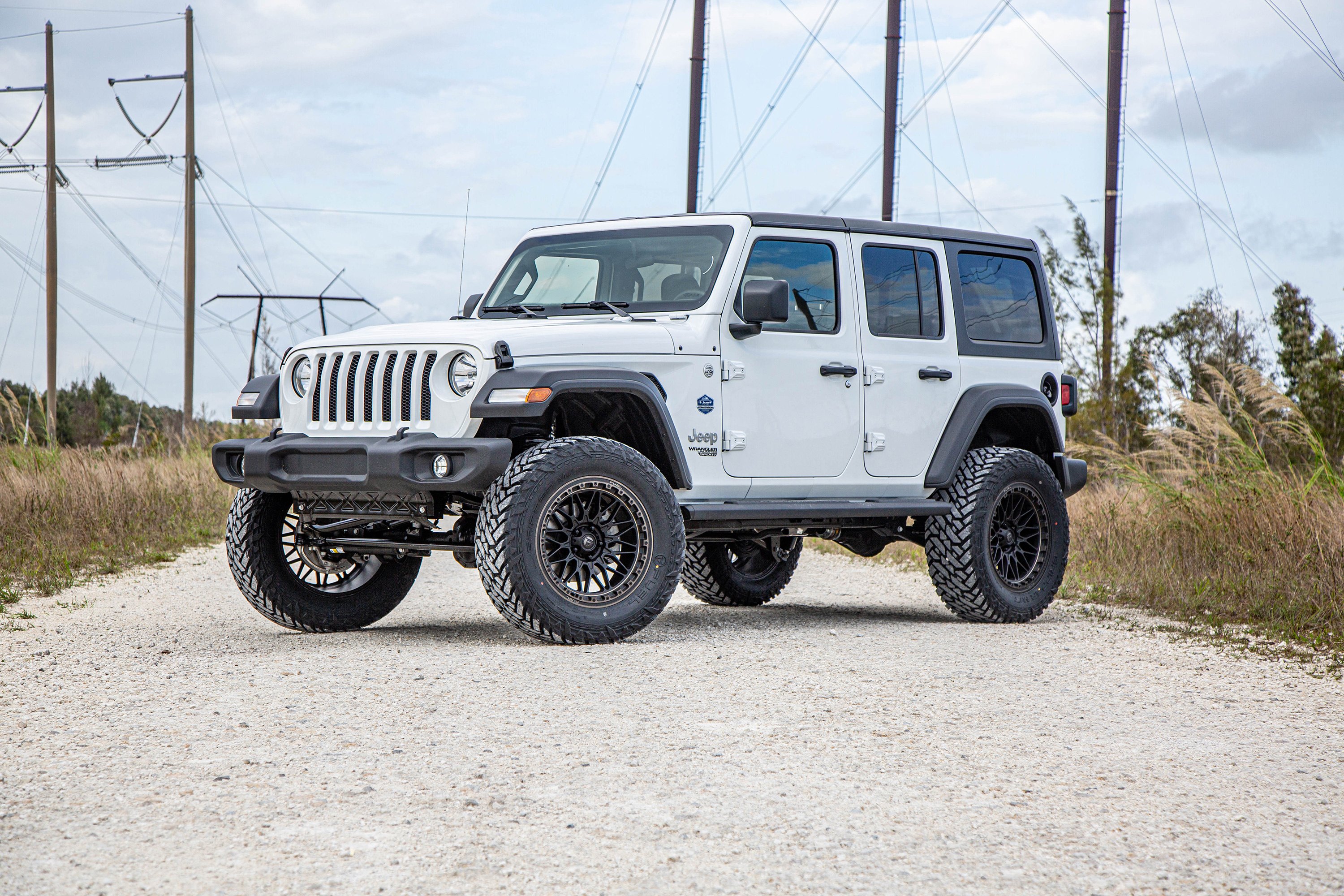 FUEL® D759 TRIGGER Wheels Matte Black with DDT Face Rims