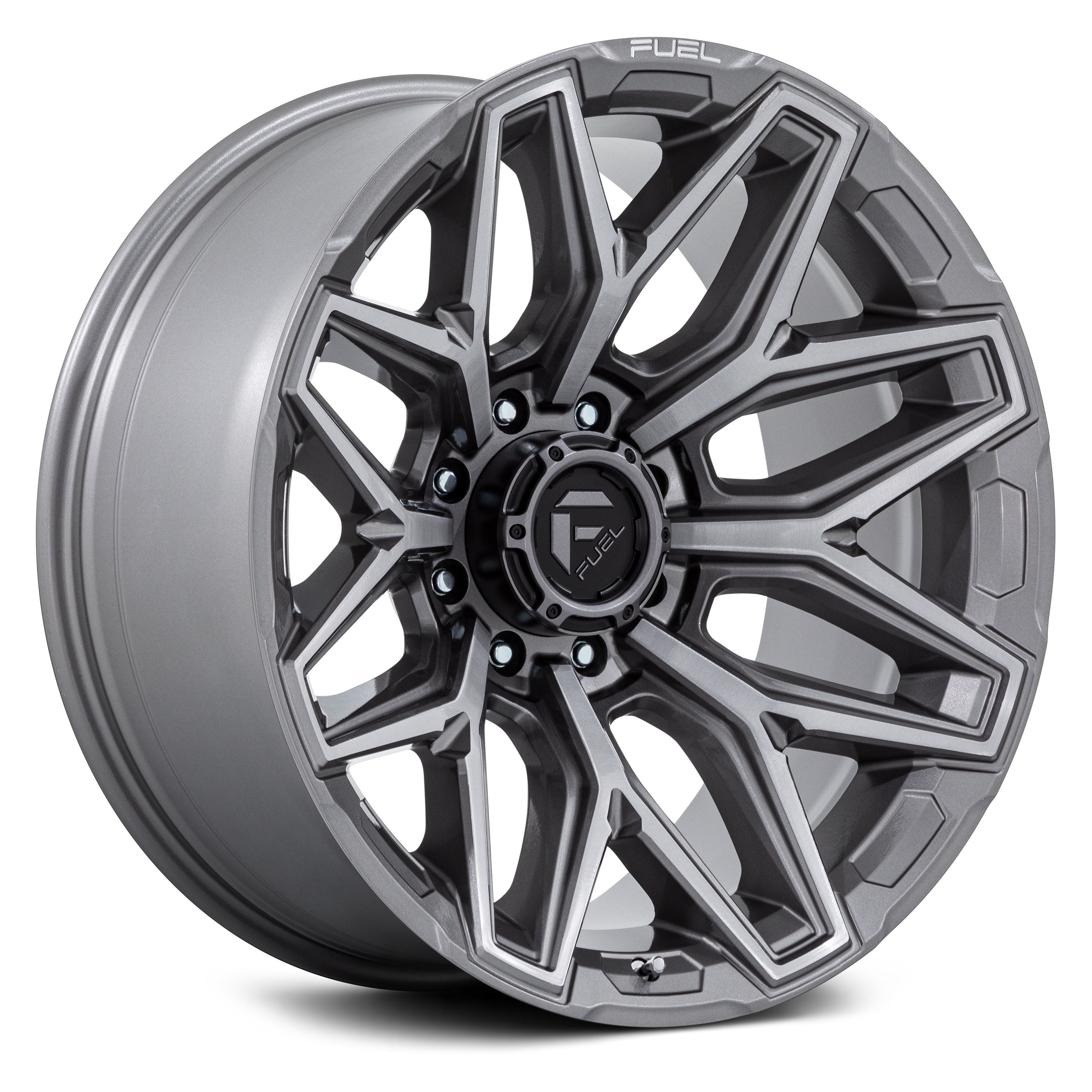 FUEL® FC854 FLUX 8 Wheels - Platinum Rims