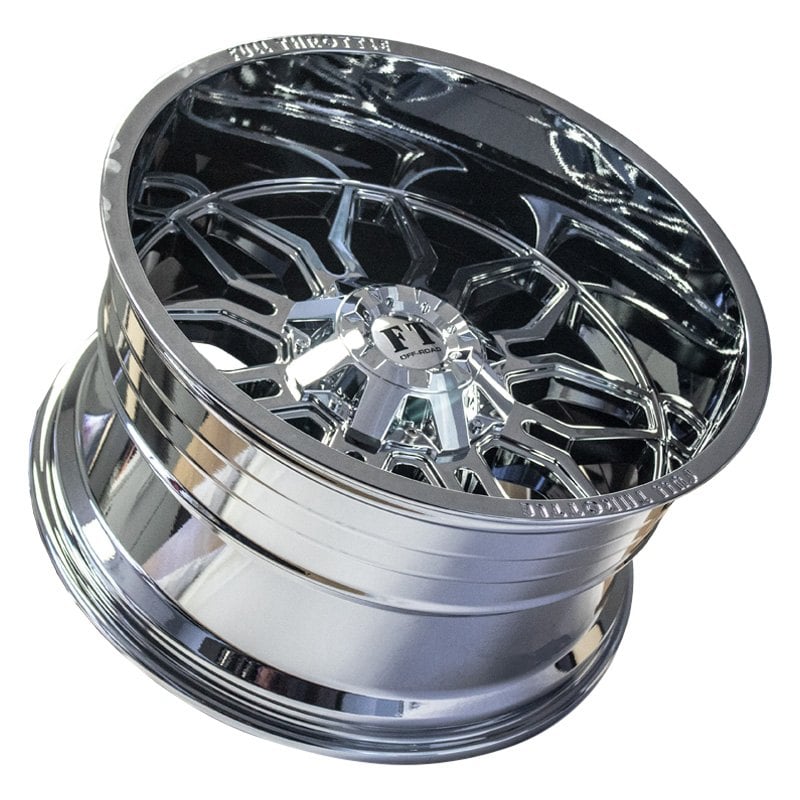 FULL THROTTLE® FT9 Wheels - Chrome Rims