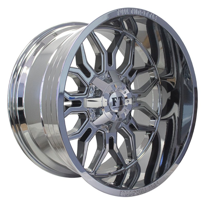 FULL THROTTLE® FT9 Wheels - Chrome Rims