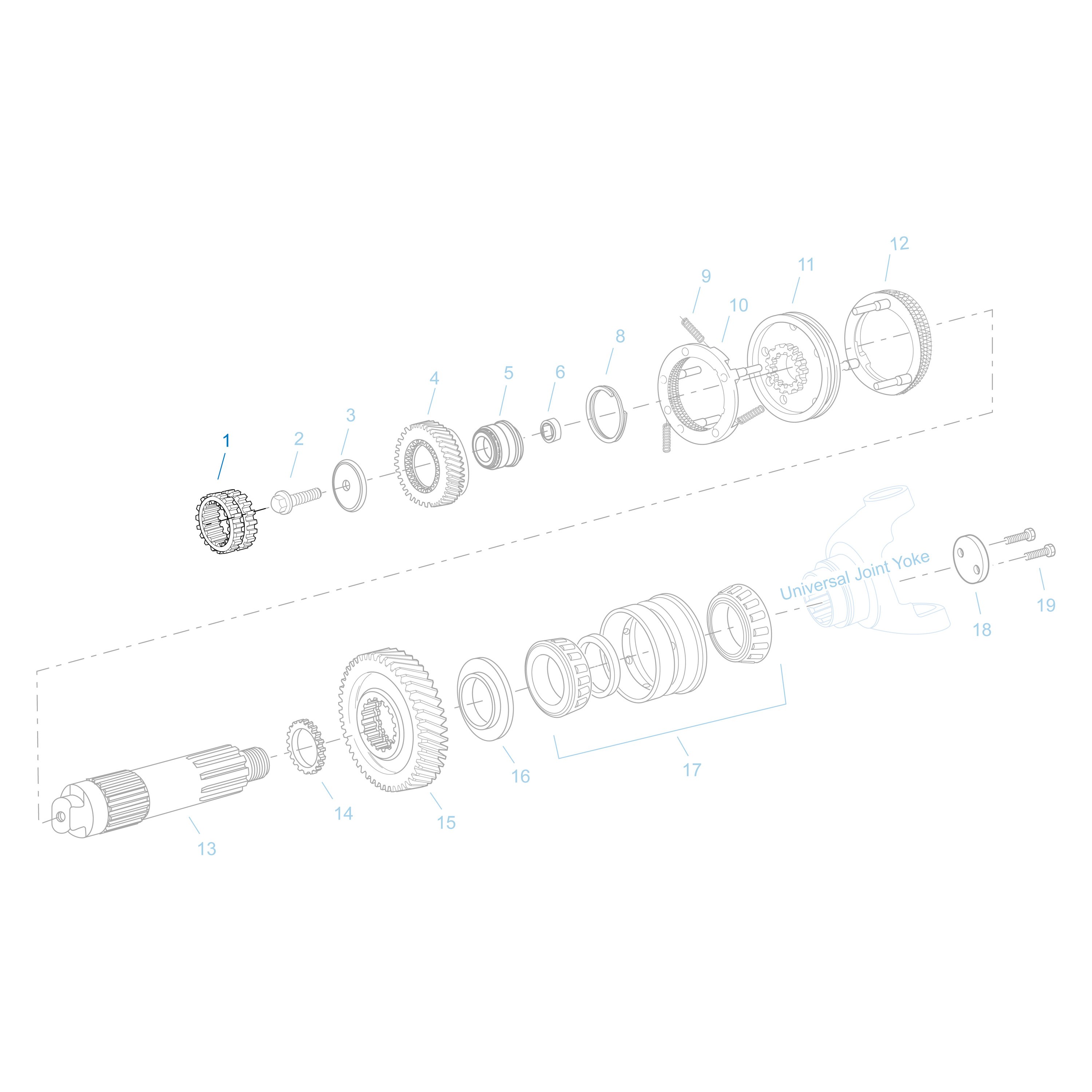 Fuller® 691934 Manual Transmission Gear Splitter