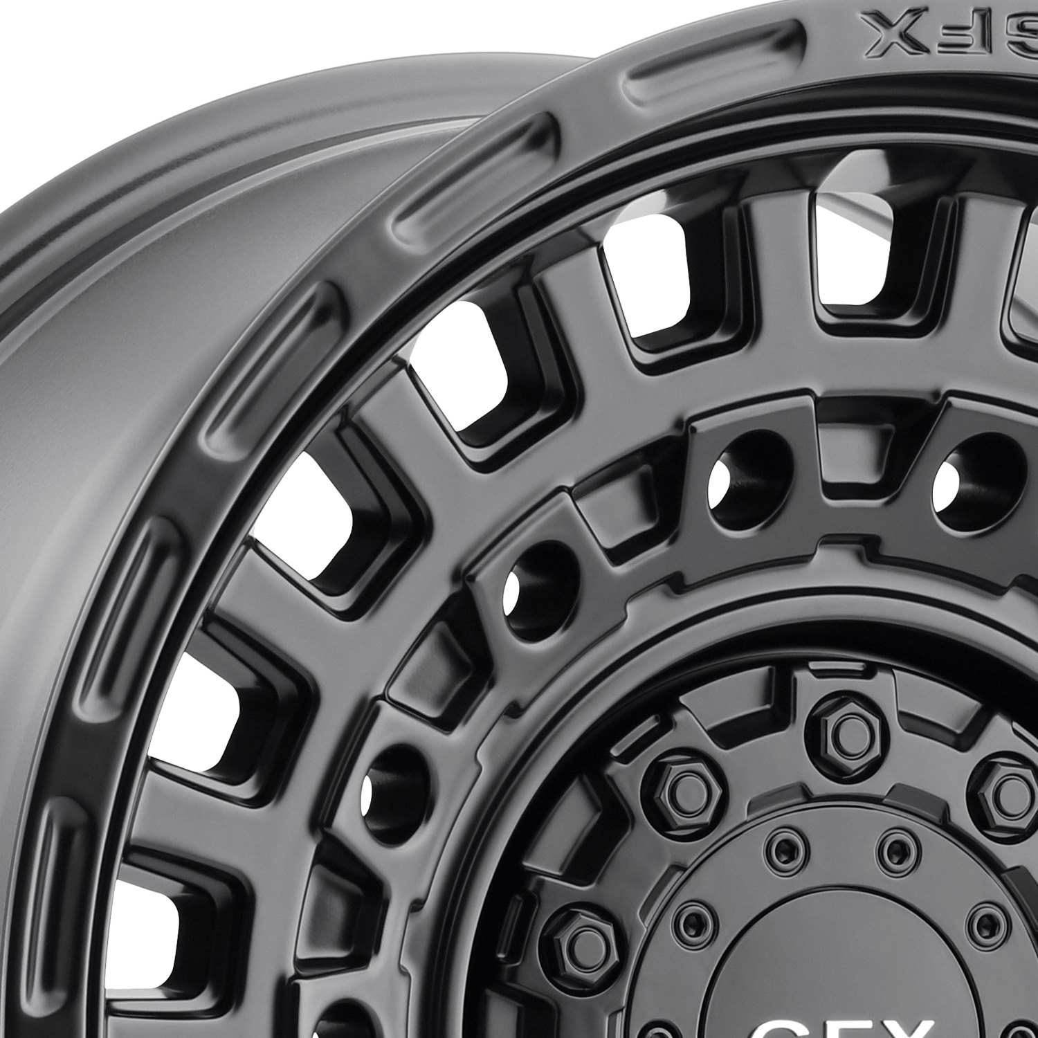 【G-Rap】Black 9 G-FX® TR29 Wheels - Matte Black Rims - T29 790-5009-00 MB-139.7