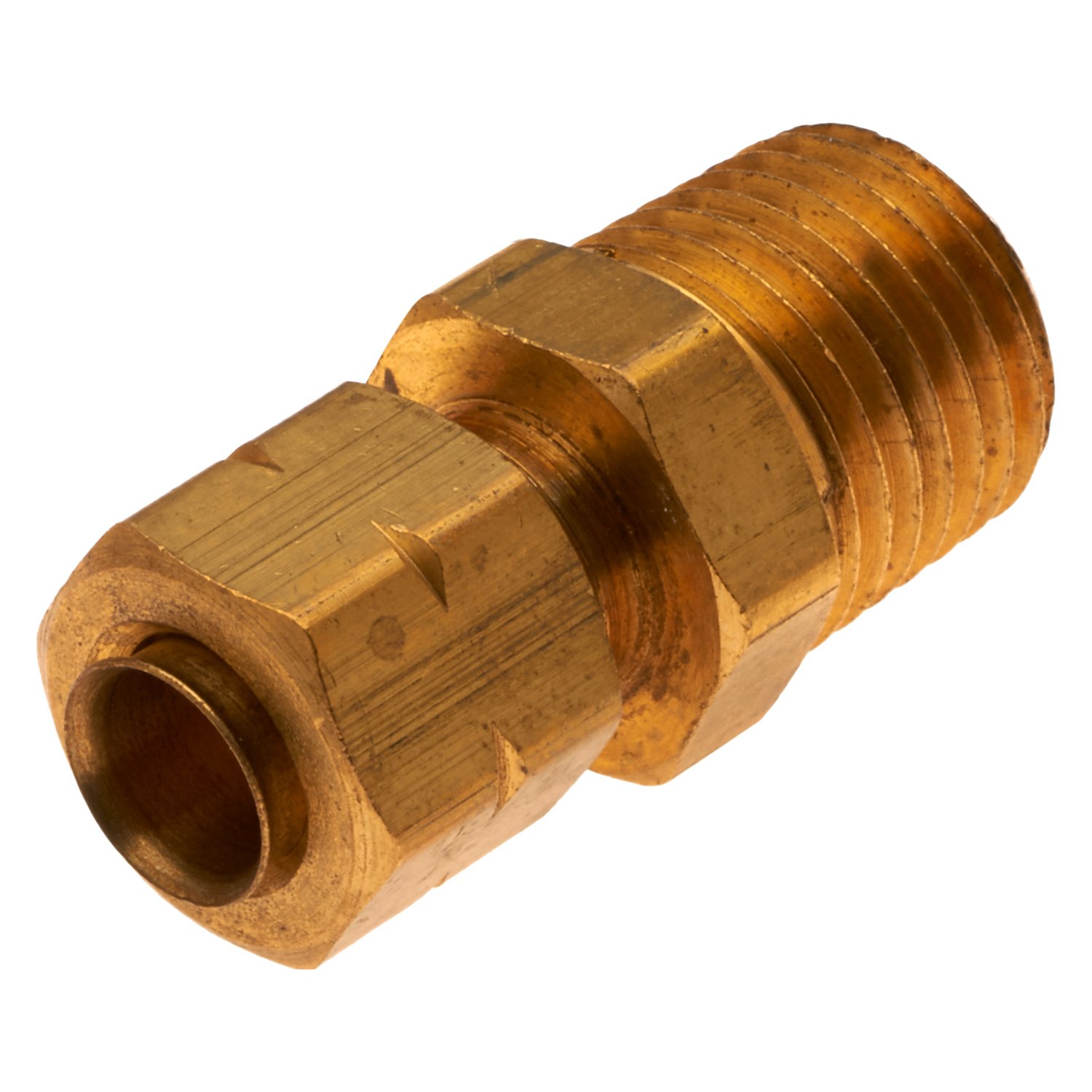Gates® G581000502 5/16" Brass Compression PVC to Male Pipe