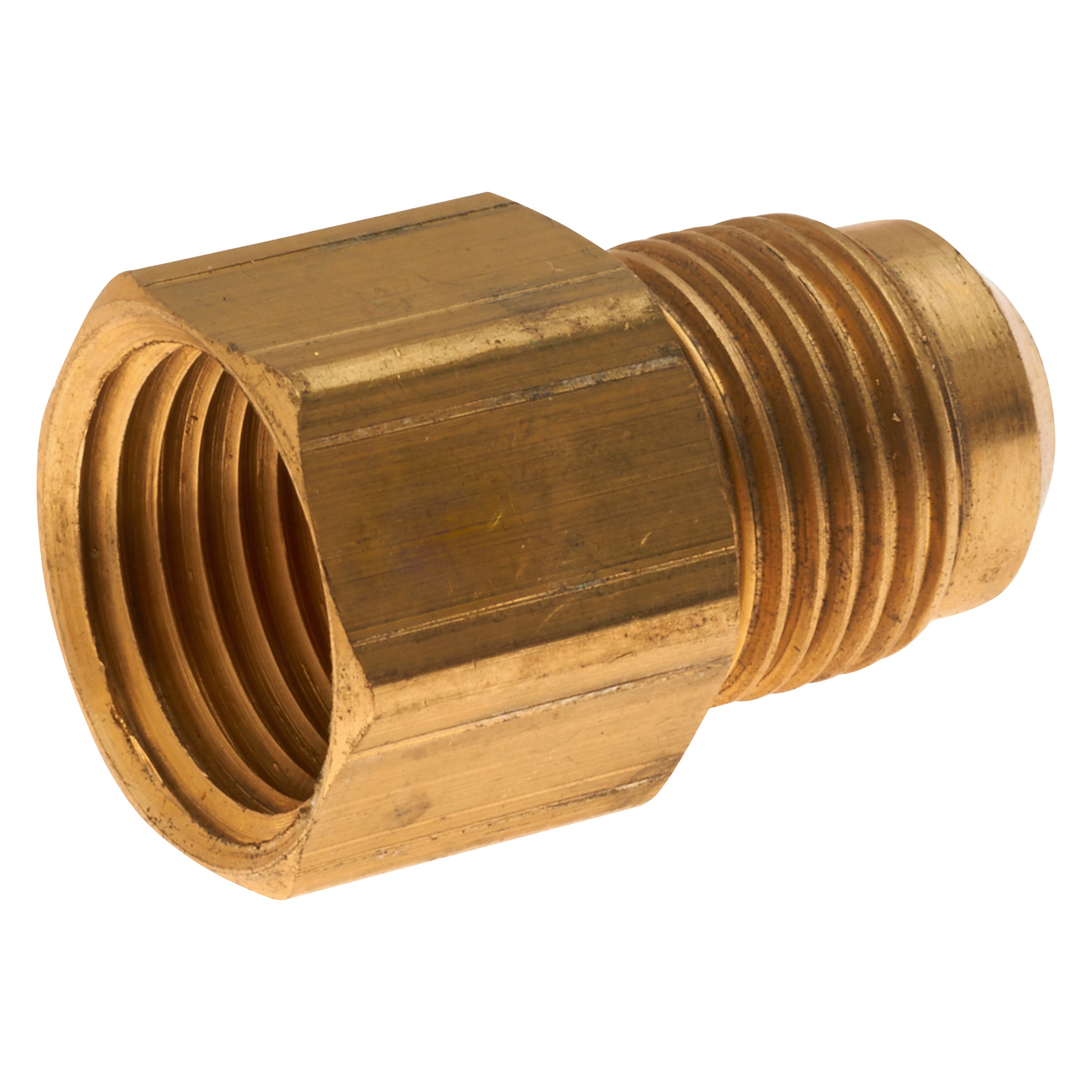 Gates® G606601008 5/8" Brass Male SAE 45° Flare to Female Pipe Adapter