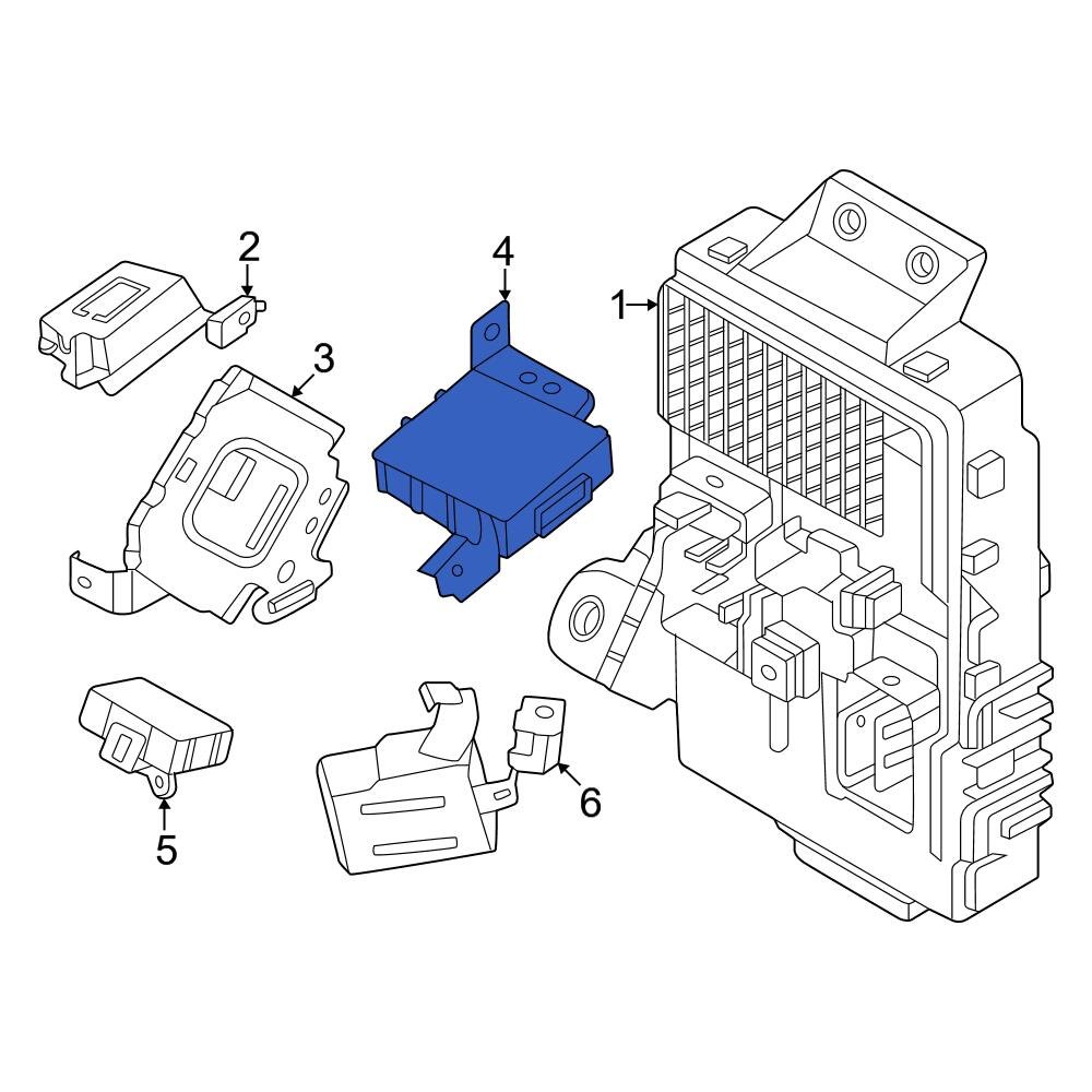 Genesis OE 95490DS100 Steering Column Control Module