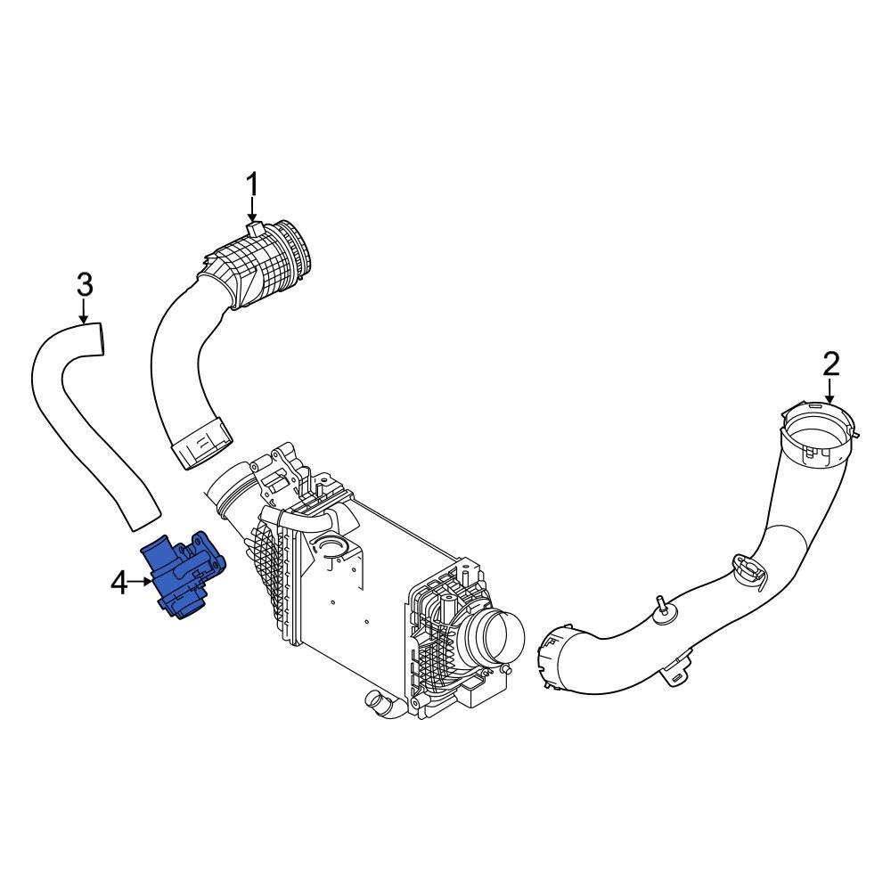 Genesis OE 282342S302 Intercooler Coolant Diverter Valve