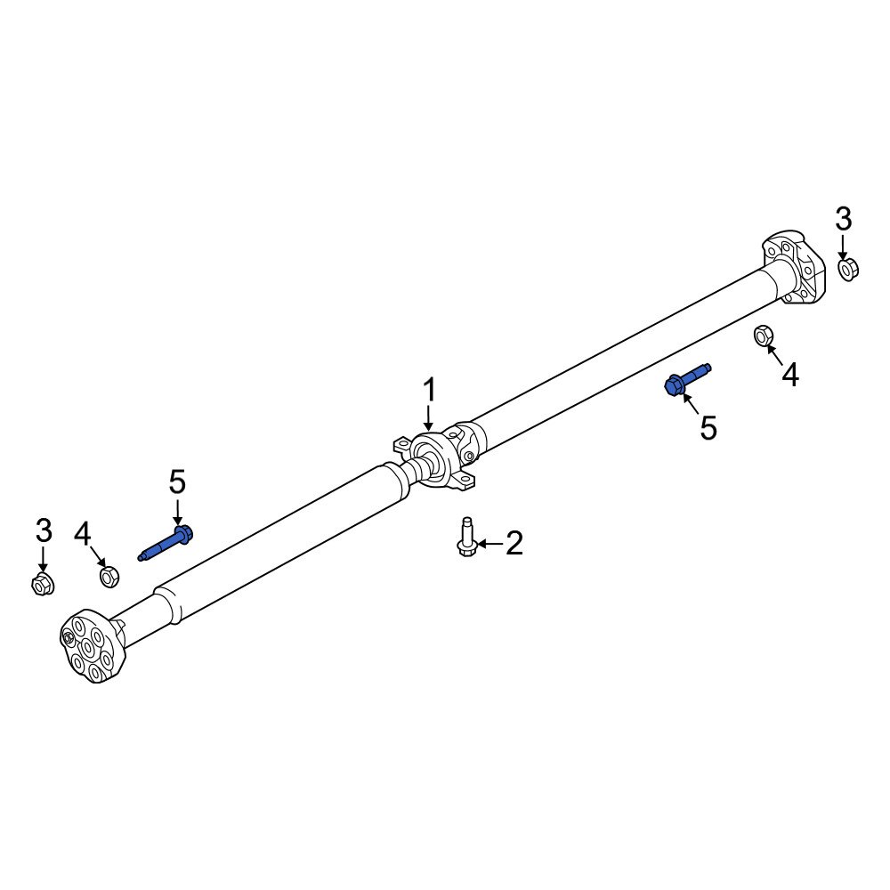 Genesis OE 493193M000 Front Drive Shaft Bolt