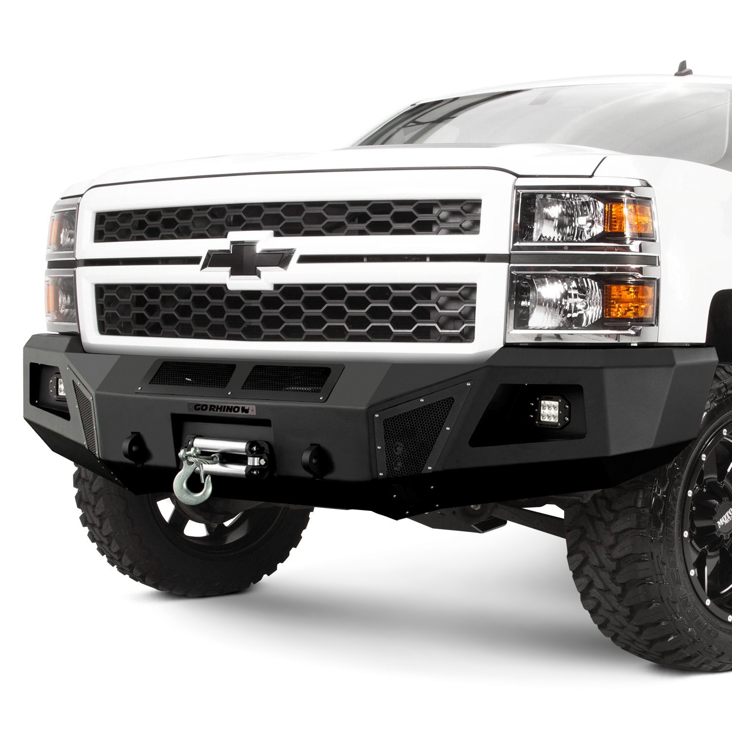 2014 silverado winch bumper