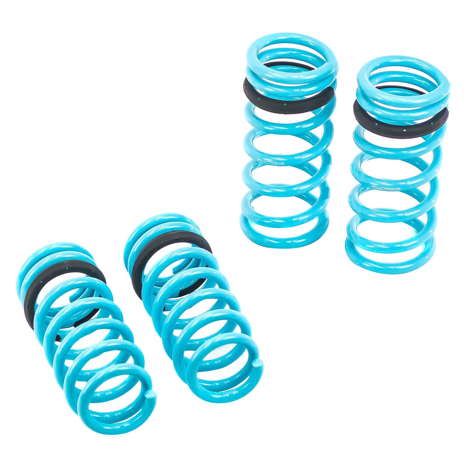 Set of 4 Godspeed LS-TS-MC-0002 Traction-S Sports Lowering Springs 2002-06 compatible with MINI Cooper//Cooper S Improved Handling Reduce Body Roll R50//R53