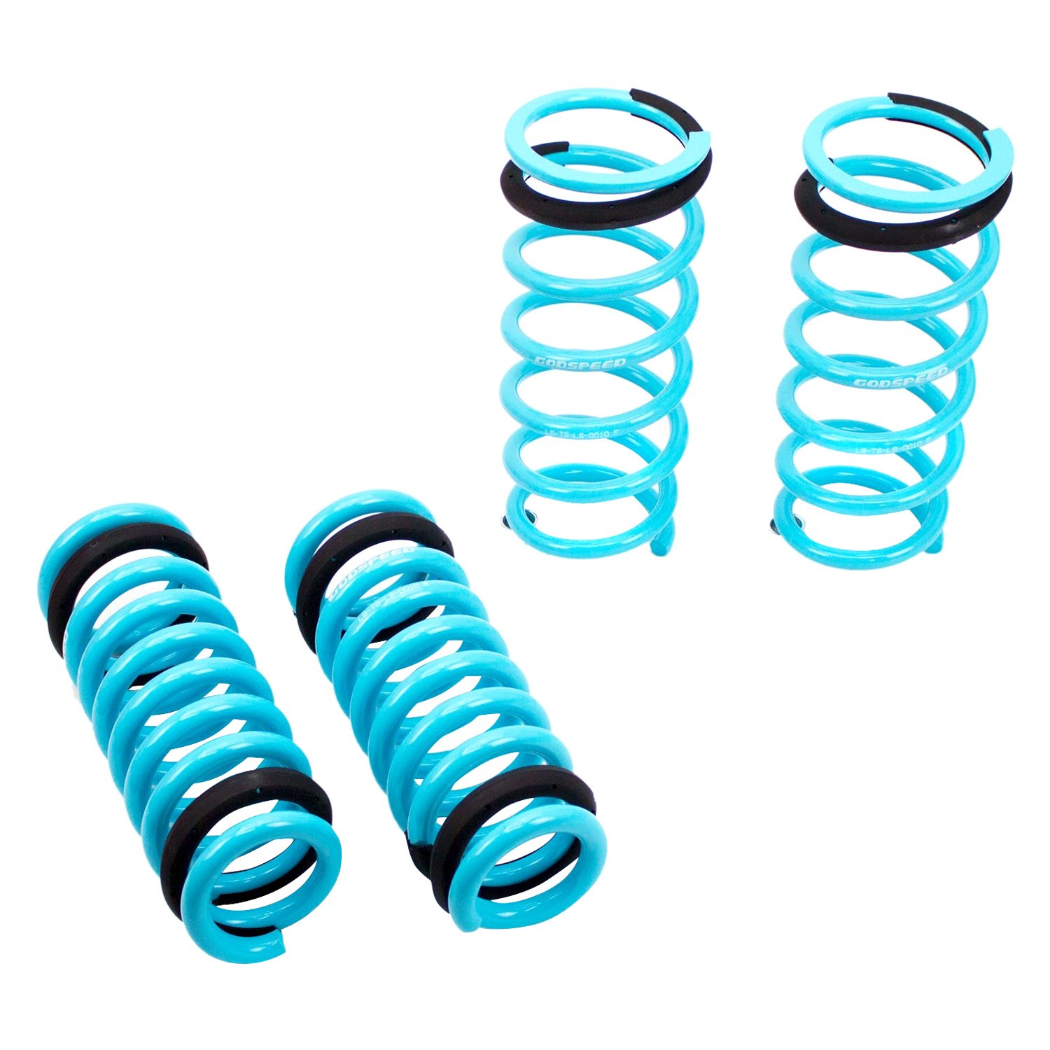 Godspeed Traction-S™ Performance Lowering Springs For Challenger 11-16 V6 RWD 