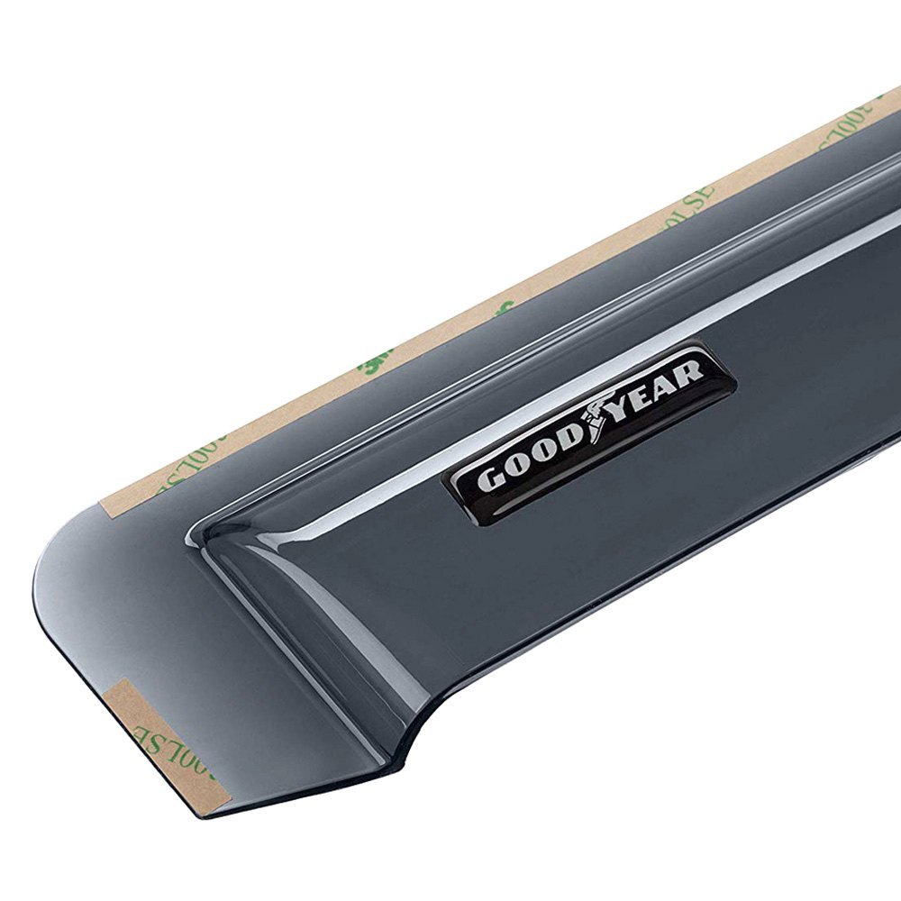 Goodyear Accessories® GY003406 InChannel Shatterproof Smoke Front Side Window Deflectors