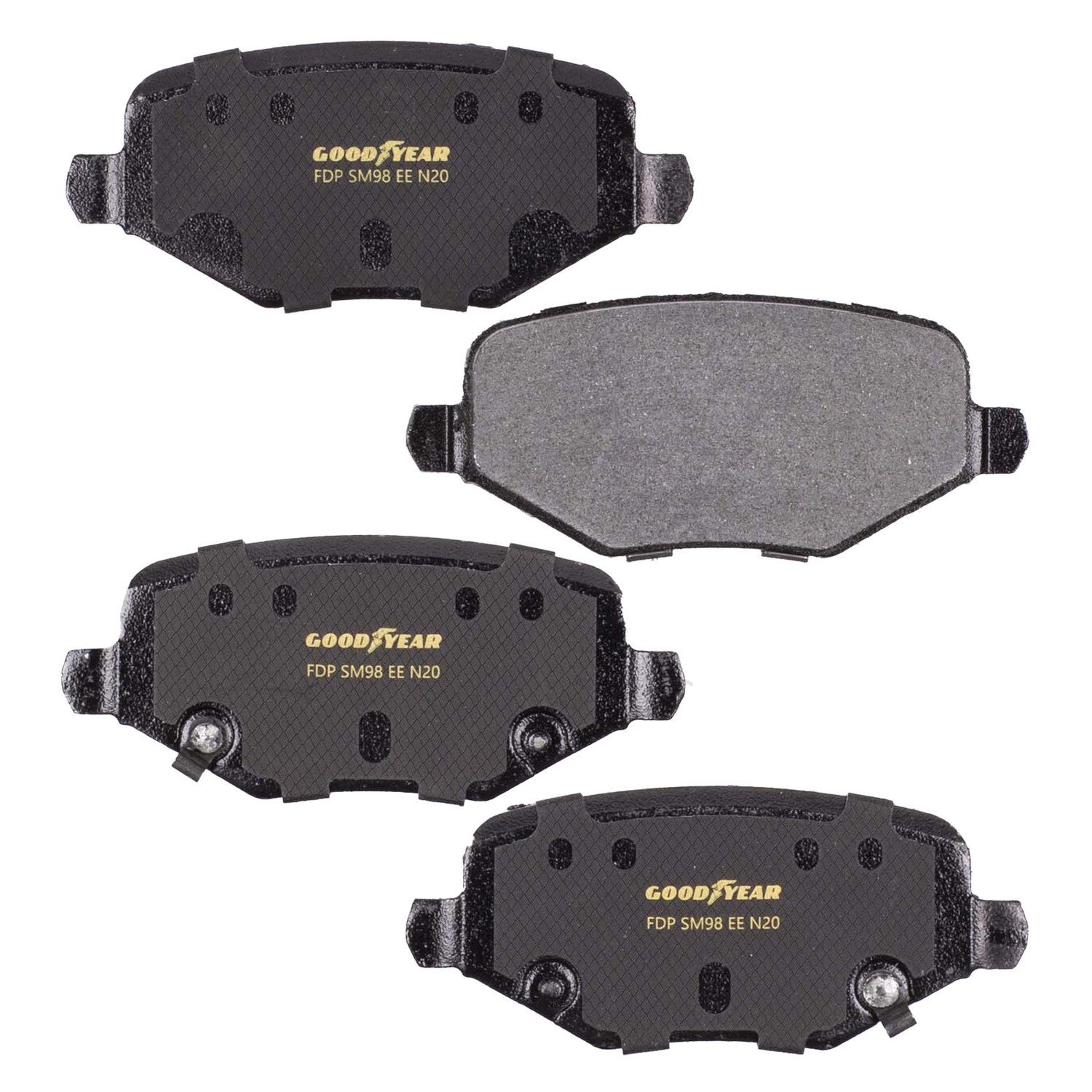 Goodyear Brakes® GYD1719 Truck & SUV Rear Disc Brake Pads