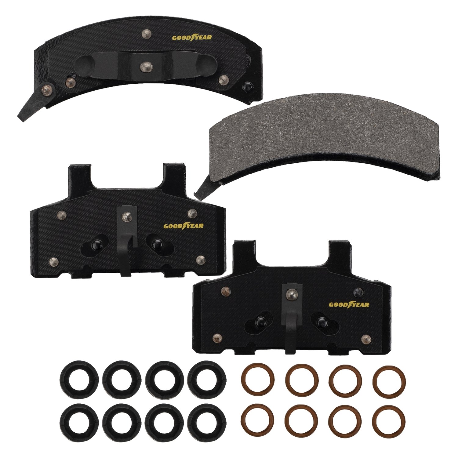 Goodyear Brakes® GYD368 Truck & SUV Carbon Ceramic Front Disc Brake Pads