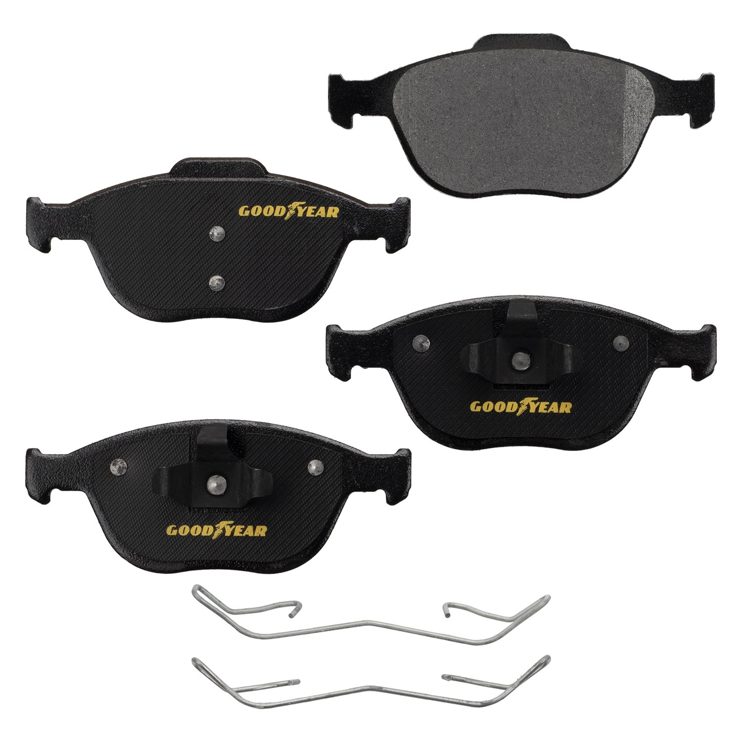 Goodyear Brakes® GYD970 Truck & SUV Carbon Ceramic Front Disc Brake Pads