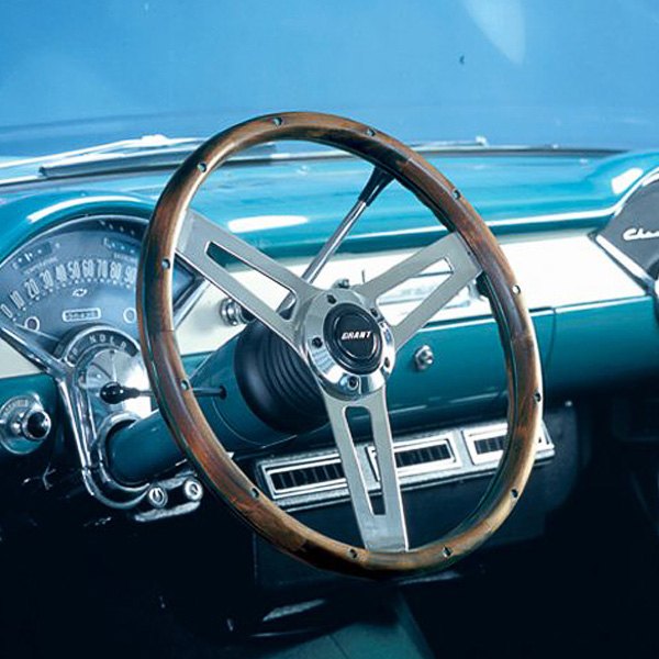 Grant® - 3-Spoke Classic 5 Series Walnut Hardwood Steering Wheel