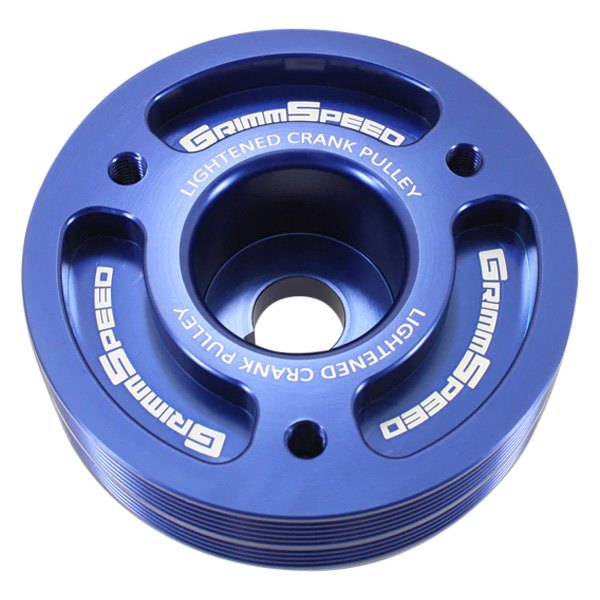 GrimmSpeed® 095015B Lightweight Crankshaft Pulley