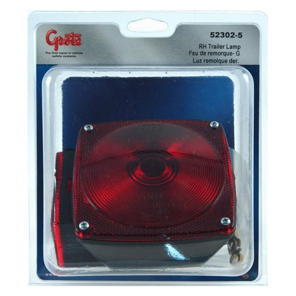 Grote® 4.5" TwistIn Square TwistIn Mount Combination Tail Lights