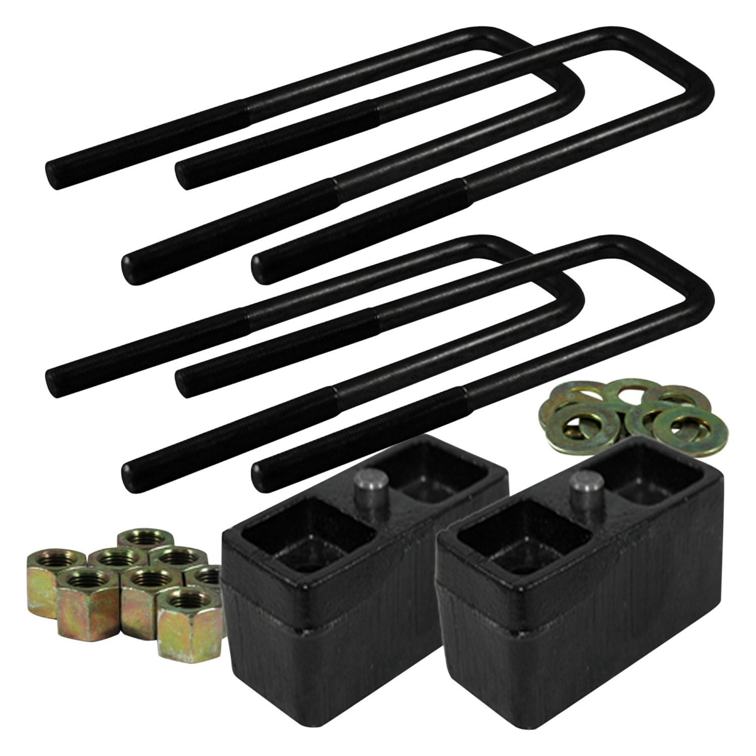 Ground Force® 91123 2" Rear Lowering Blocks and UBolts