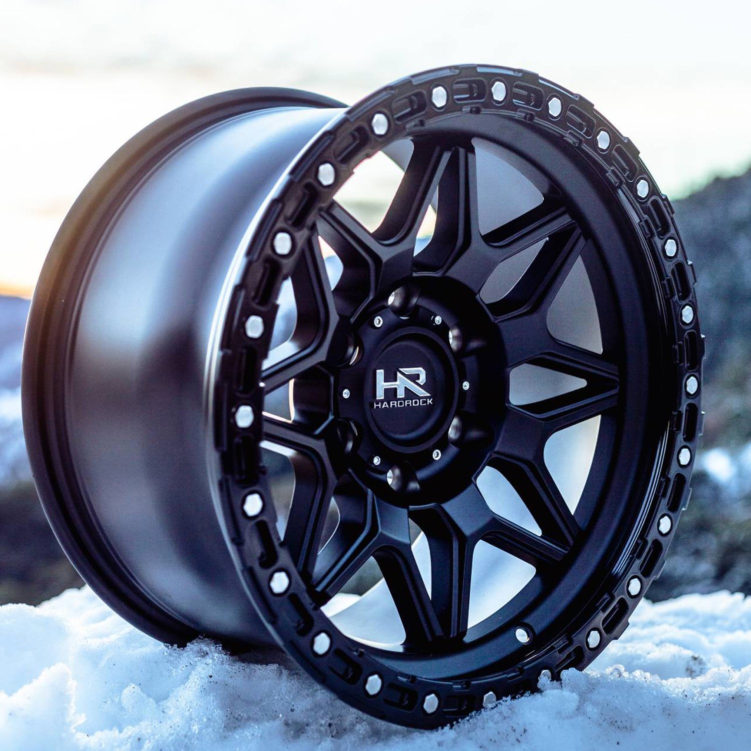 Hardrock Offroad® H105 Wheels Matte Black Rims H105 179036112bb
