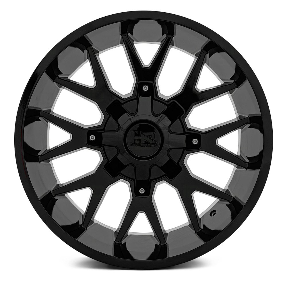 HARDROCK OFFROAD® H700 AFFLICTION Wheels - Gloss Black Rims