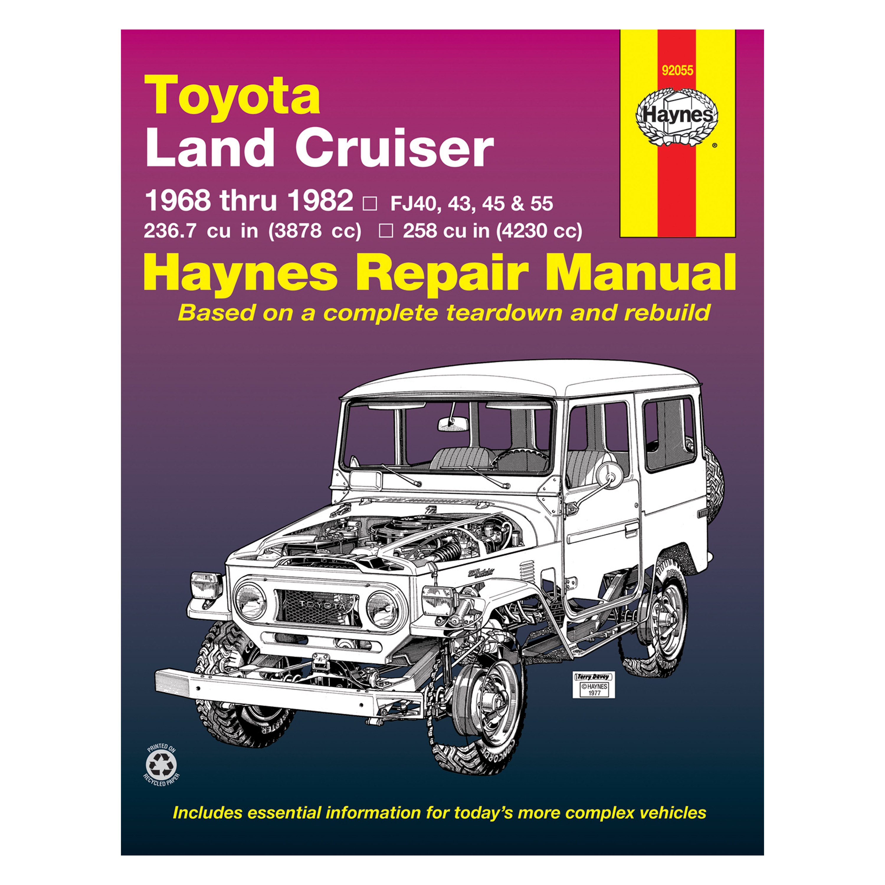 Haynes 0907 Car Maintenance Service Repair Manual