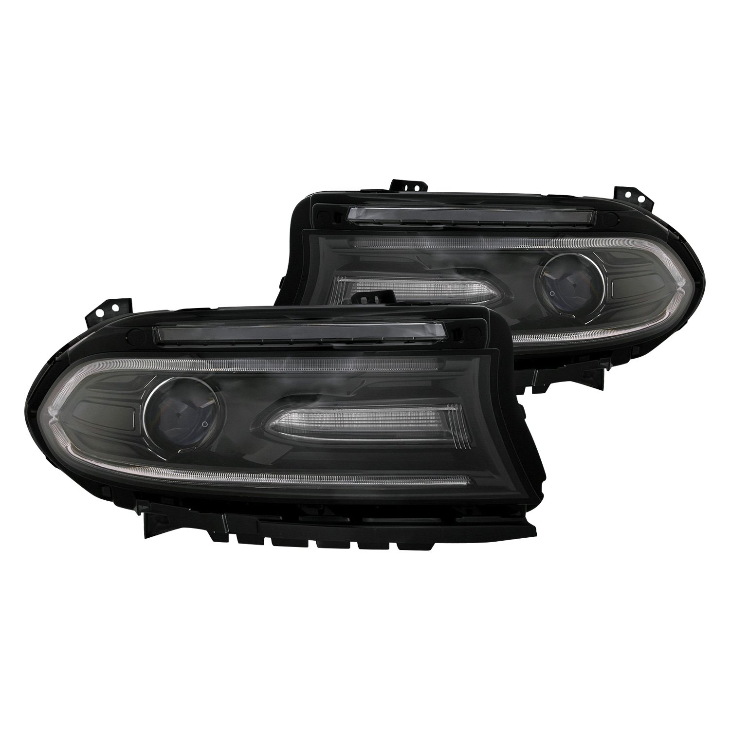 HeadlightsDepot™ DRL Bar Headlights