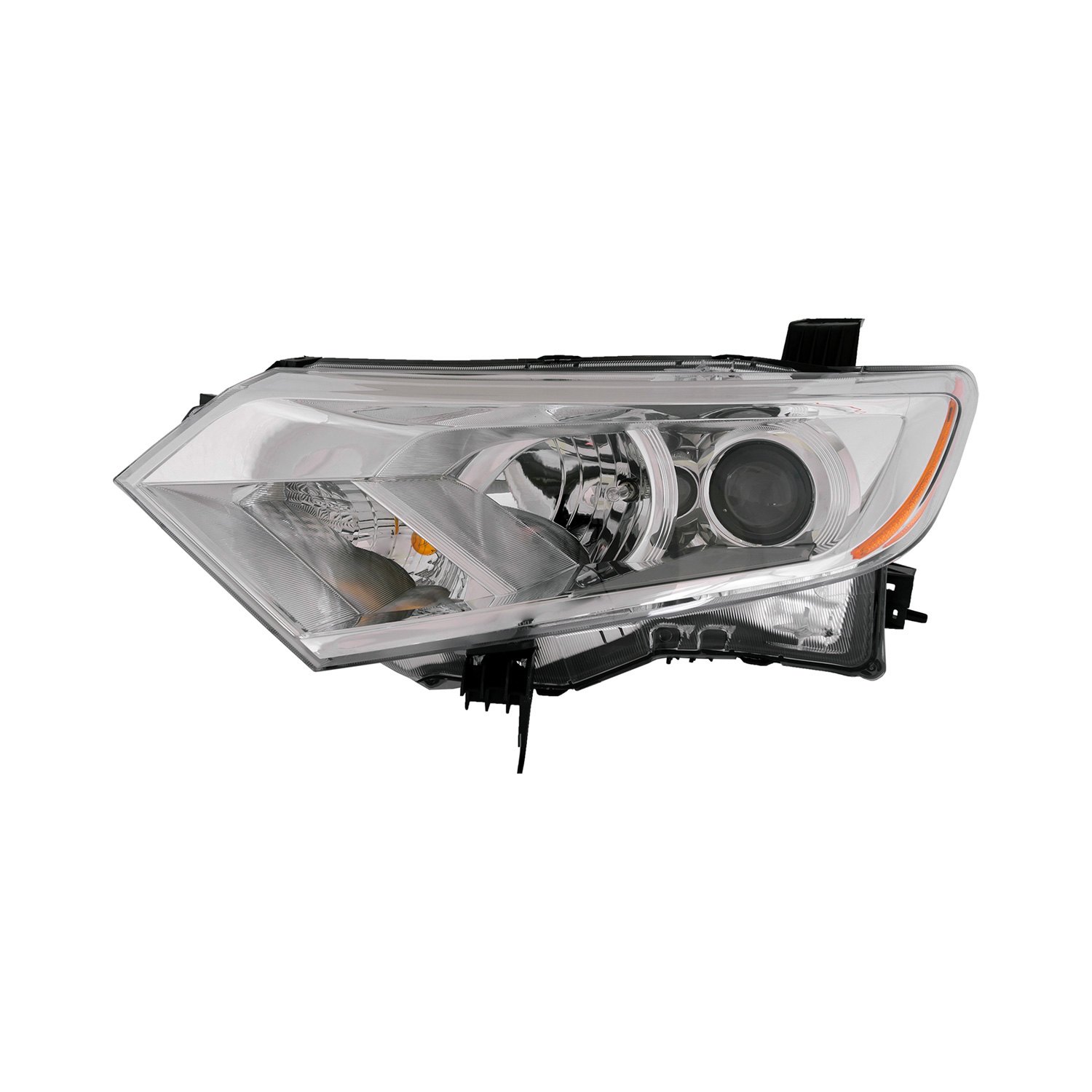 HeadlightsDepot™ Nissan Quest with Factory Halogen Headlights 2013