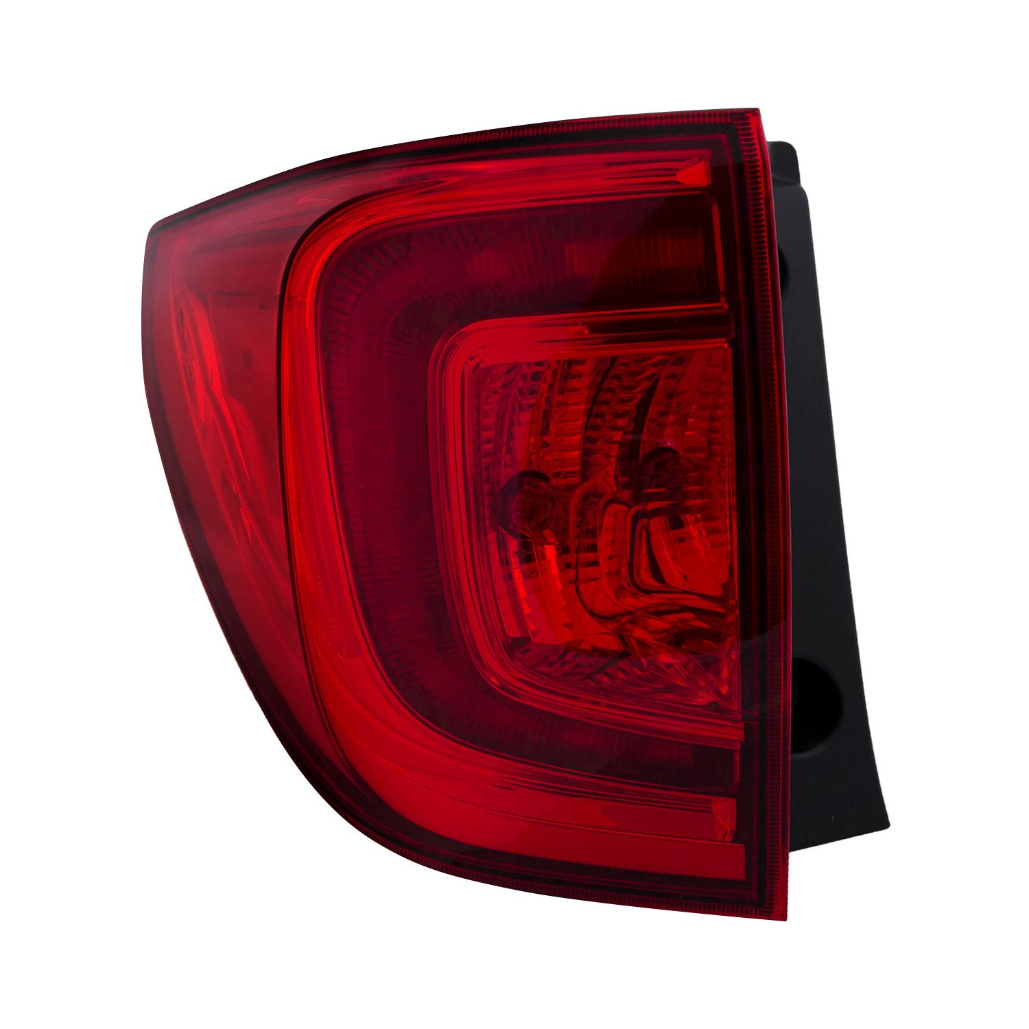 HeadlightsDepot™ Honda Pilot 2018 Replacement Tail Light