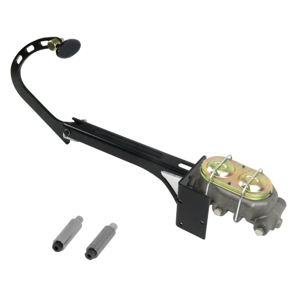 Helix® HEXPKA77FCD Manual Brake Pedal Kit with Oval Small Black Pad