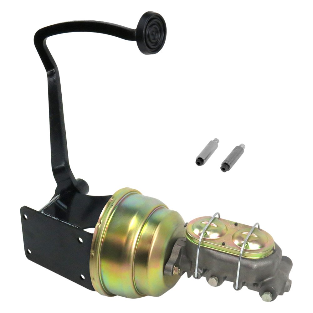 Helix® HEXPKA78147 Dual Brake Pedal Kit with Round Black Pad