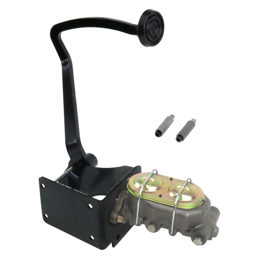 Helix® HEXPKA7816A Manual Brake Pedal Kit with Round Black Pad