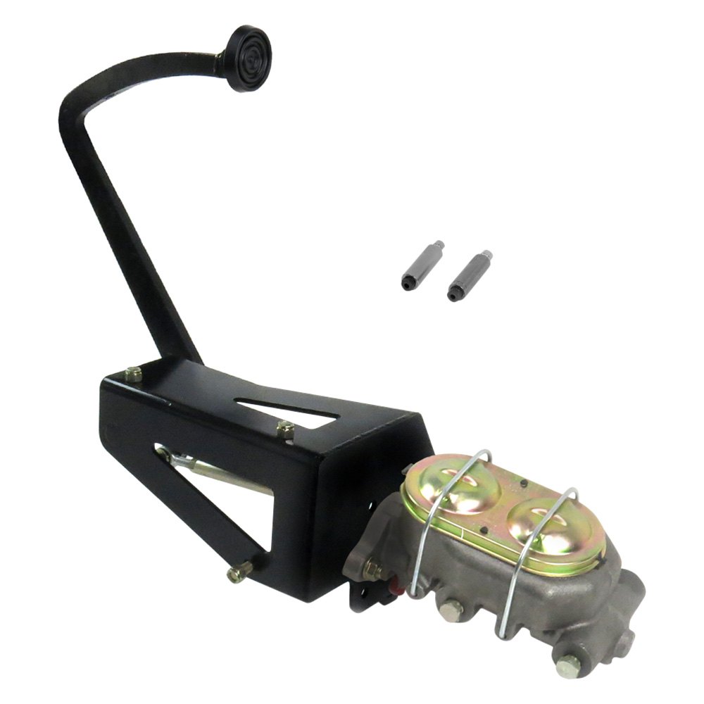 Helix® HEXPKA78FAA Manual Brake Pedal Kit with Round Black Pad