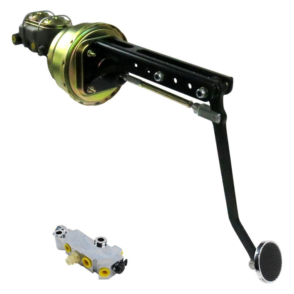 Helix® HEXPKA78NO Dual Brake Pedal Kit with Round Chrome Pad