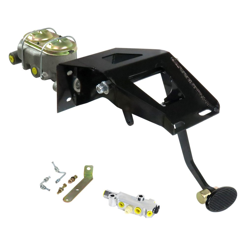 Helix® HEXPKA79162 Manual Brake Pedal Kit with Oval Large Black Pad