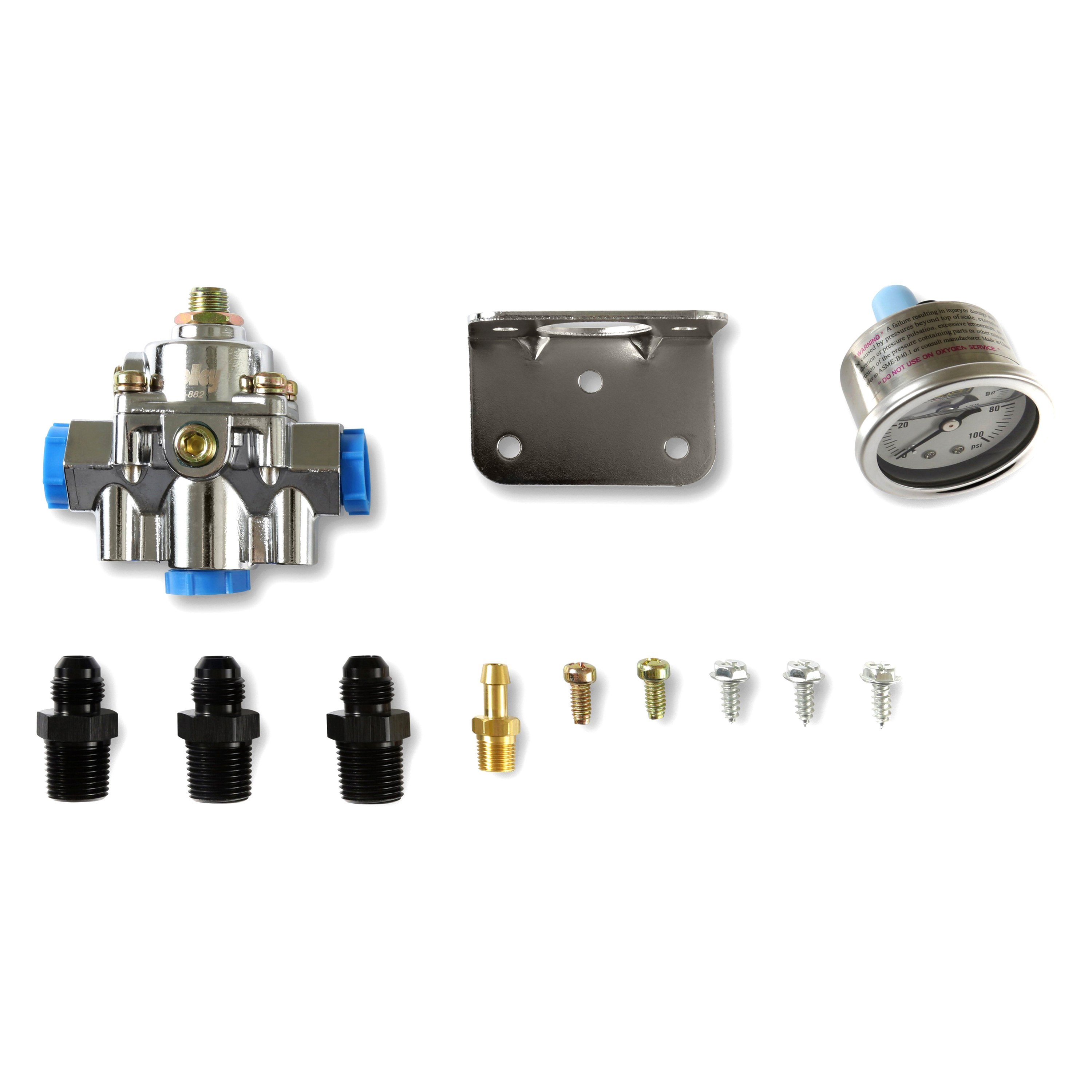 Holley® 12882KIT Die Cast EFI Bypass Fuel Pressure Regulator Kit