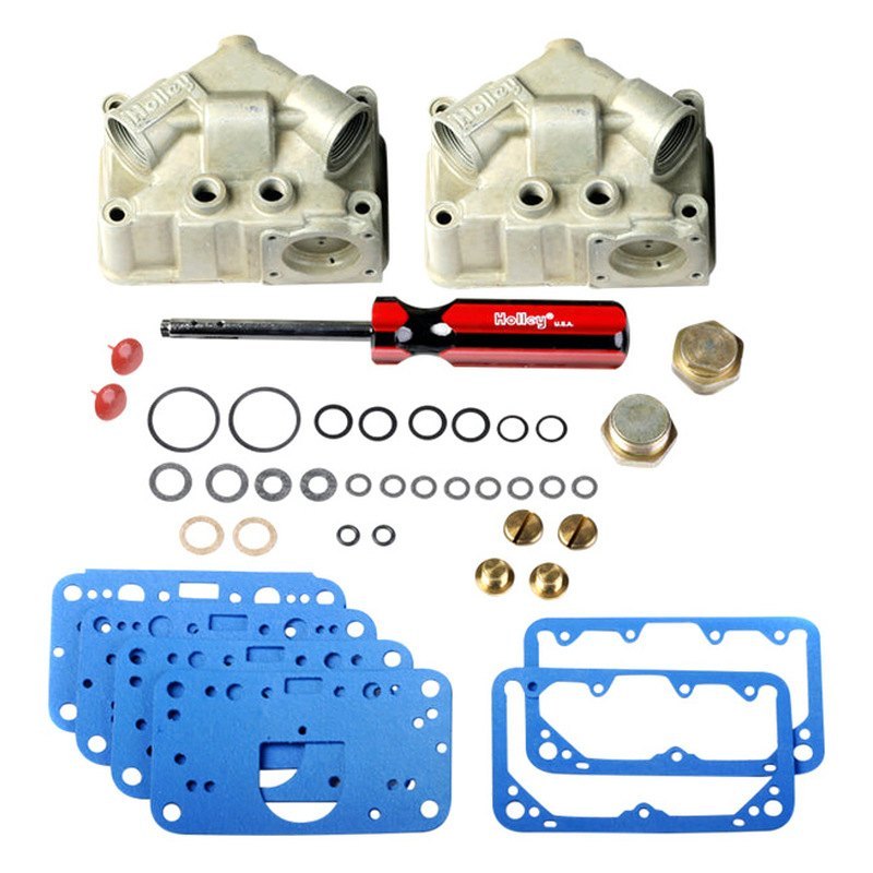 Holley® 3424 Primary and Secondary Bowl with Dual Inlet Fuel Bowl