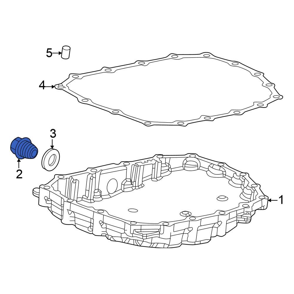 Honda OE 900815T0003 Transmission Drain Plug